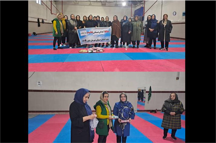 برگزاری مسابقه آمادگی جسمانی به مناسبت روز مادر